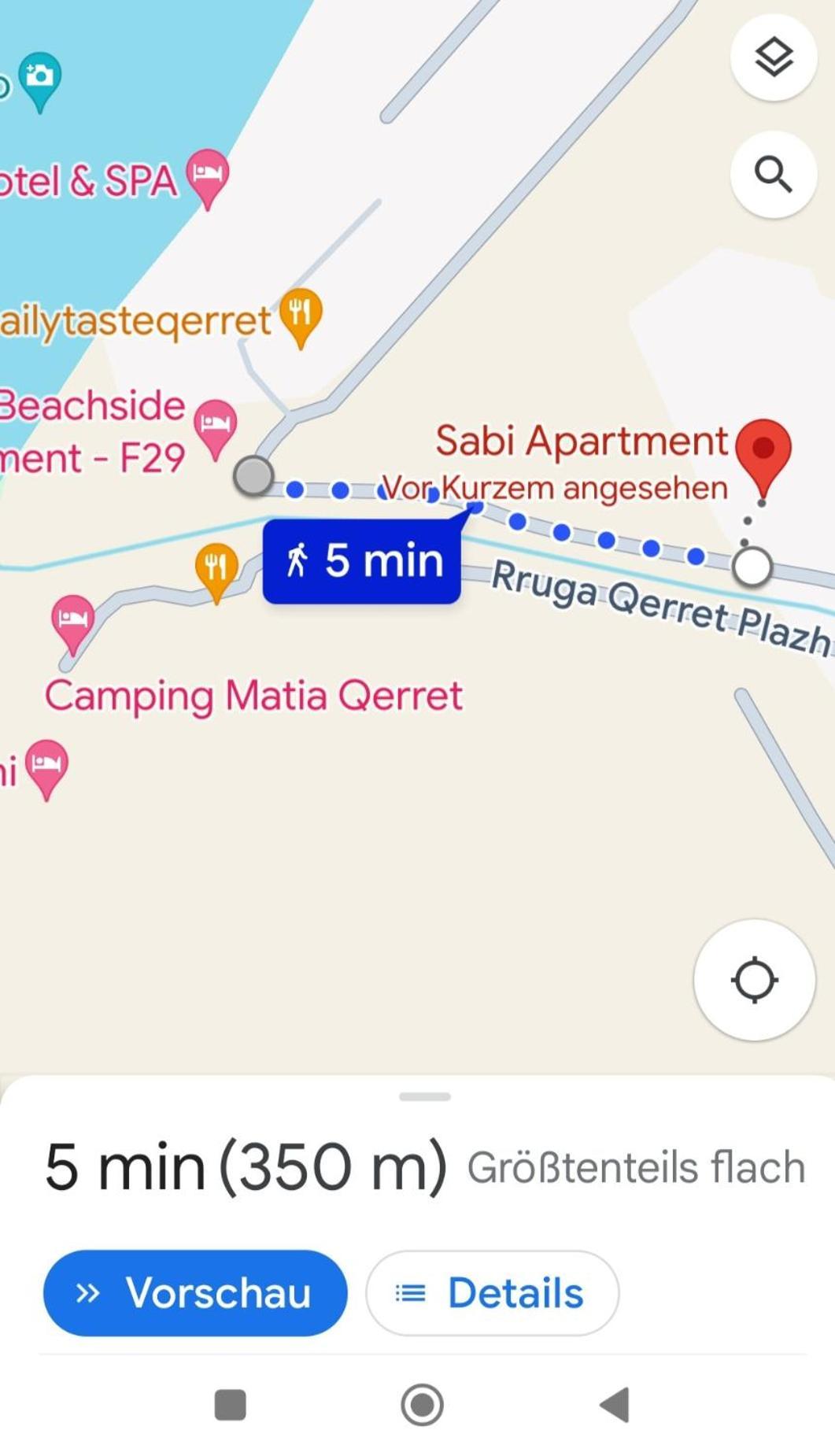 Sabi Apartment Golem Qerret Esterno foto