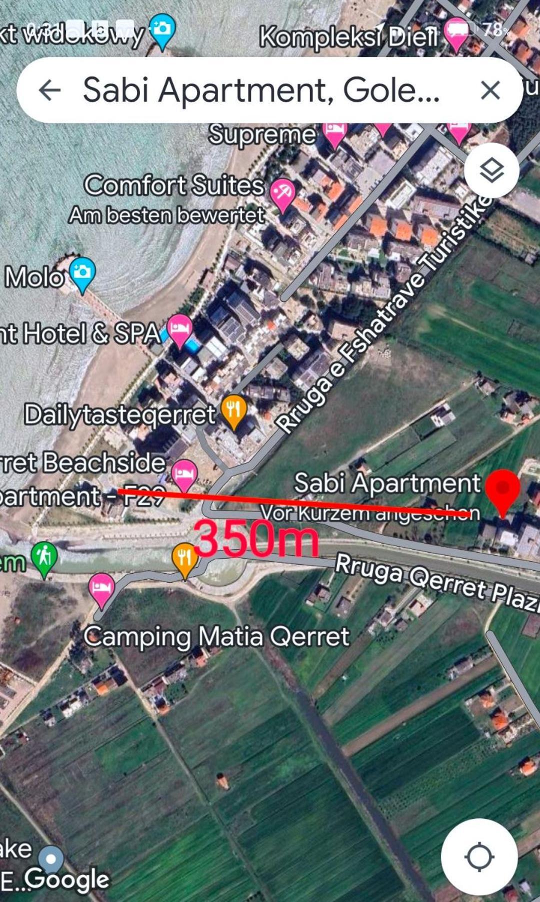 Sabi Apartment Golem Qerret Esterno foto